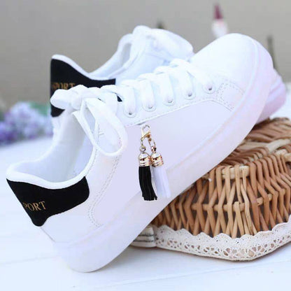 Womens Mesh White Shoes Breathable Korean Casual Sports Wear Global swanky 3