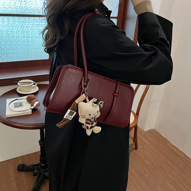 Womens Vintage Pendant-style Fashionable Underarm Bag – Elegant global swanky 2
