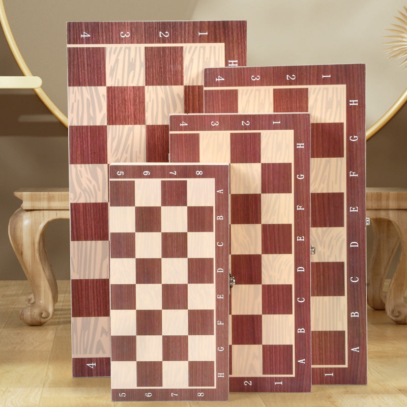  Wooden Chess Checkers Backgammon Set for Strategy Game Fun global-swanky 3