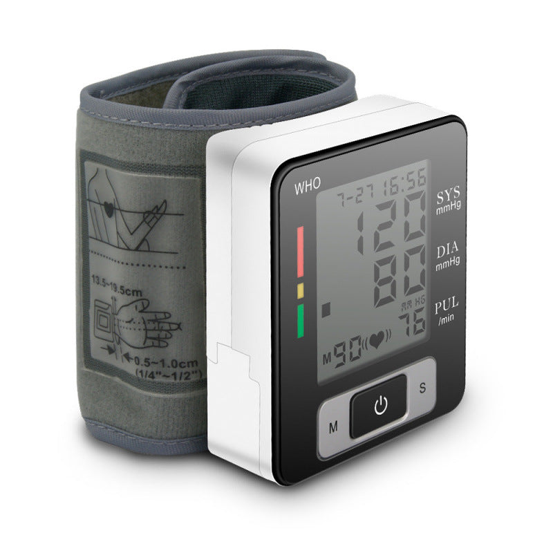 Wrist Electronic Blood Pressure Monitor for Accurate Readings global-swanky 2