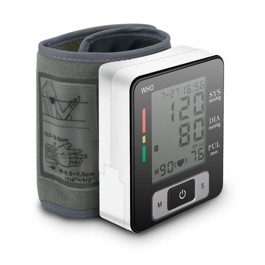 Wrist Electronic Blood Pressure Monitor for Accurate Readings global-swanky 2