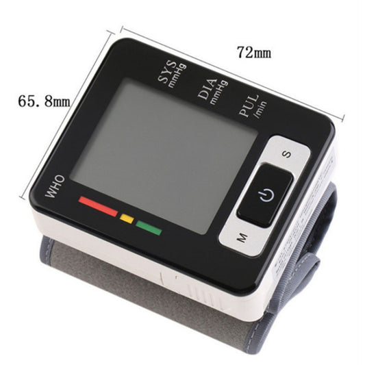 Wrist Electronic Blood Pressure Monitor for Accurate Readings global-swanky 3