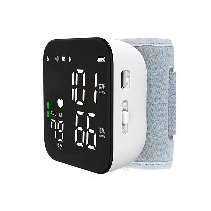  Wrist Electronic Sphygmomanometer Blood Pressure Monitor global-swanky 2