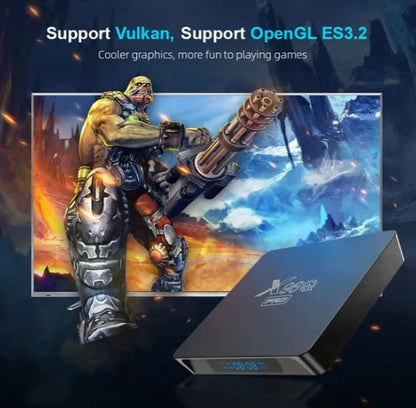 X96 Box Pro – 4K Streaming, Fast Performance & Smart TV Upgrade 
Global swanky 2