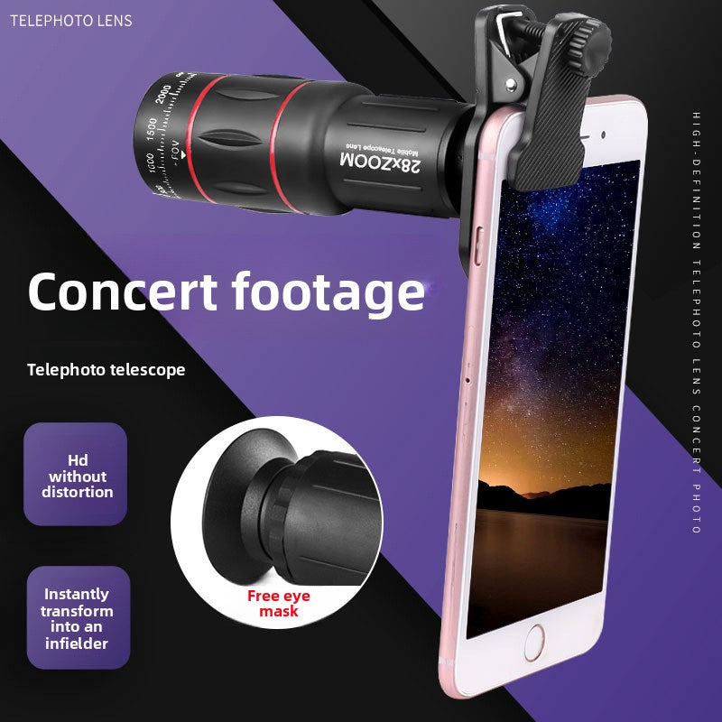 Zoom Telephoto Lens for Smartphone – HD Clip On Phone Lens global Swanky 02