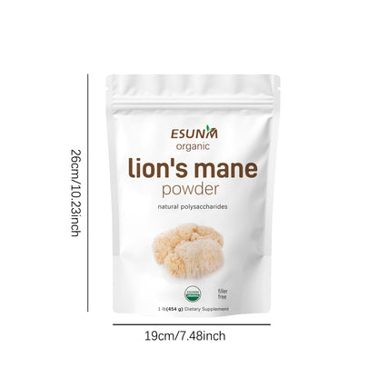 Organic Lion’s Mane Mushroom Powder – Natural Health Boost