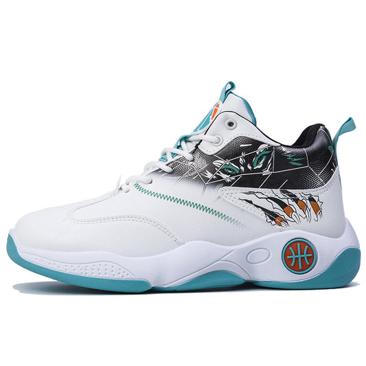 Buy Men's High-Top Basketball Sneakers with Breathable Design