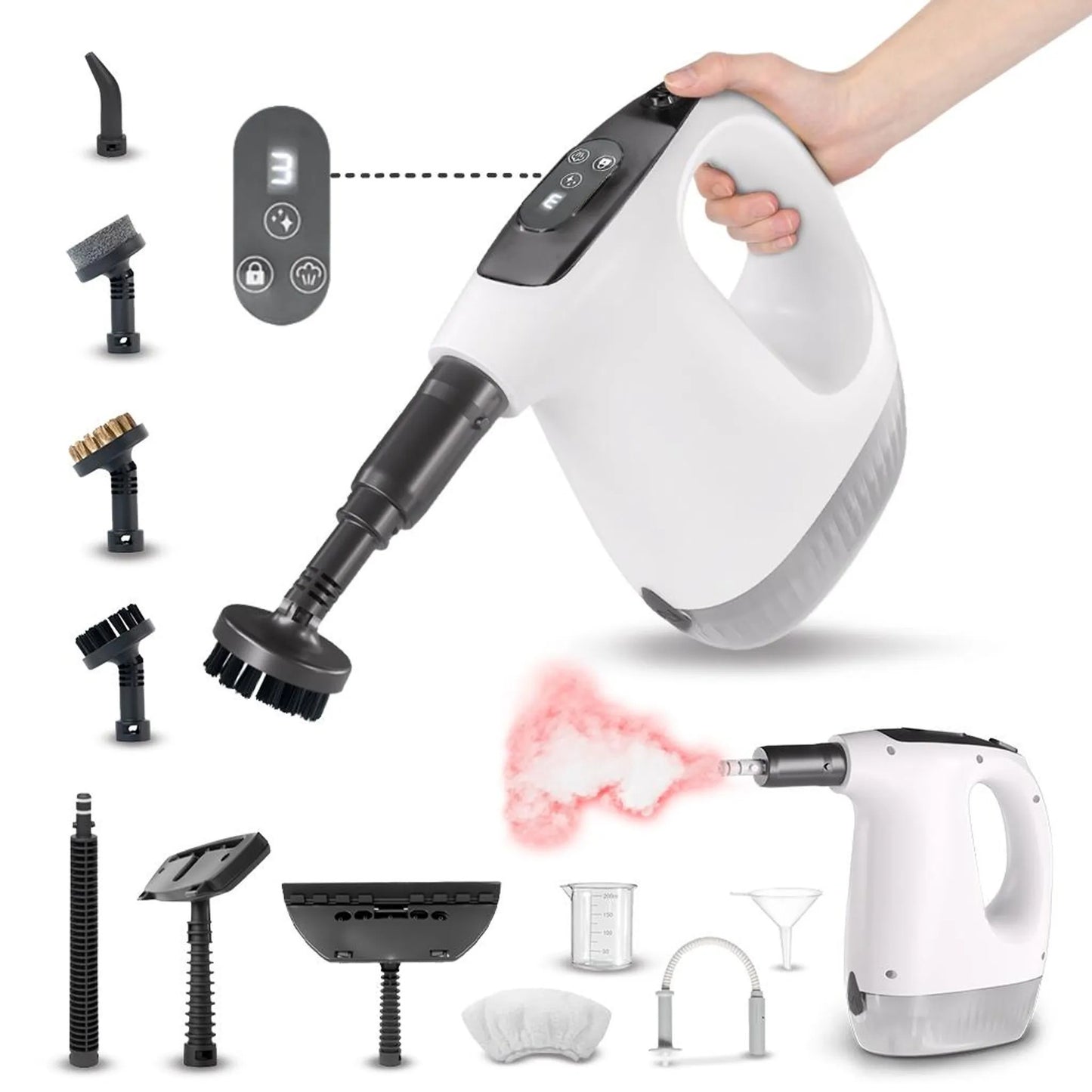 Handheld Steam Mop Multi-Functional High Temperature Cleaner