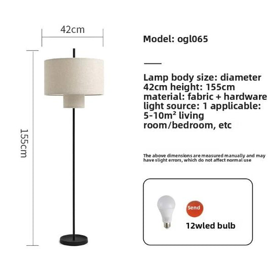 Nordic LED Floor Lamp for Modern Living Room and Bedroom
