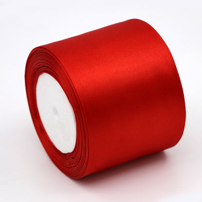 8CM Wide Silk Ribbon – Colored Ribbons for Wedding Supplies