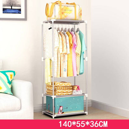 Single Dormitory Dust Closed Wardrobe – Compact Storage