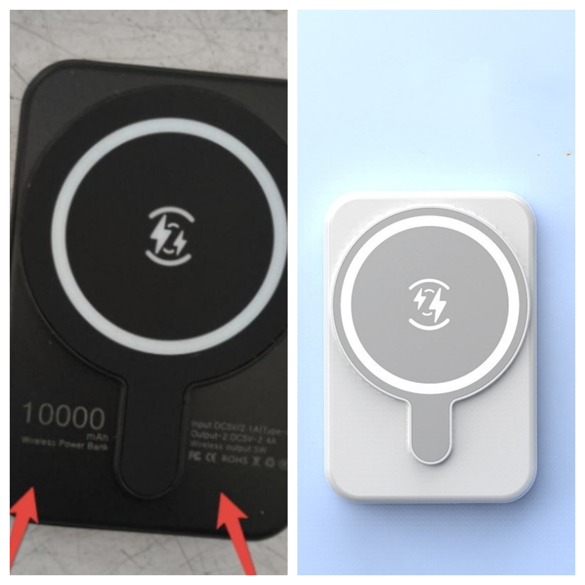 Buy Portable 5000mAh Magnetic Wireless Power Bank Fast Charging