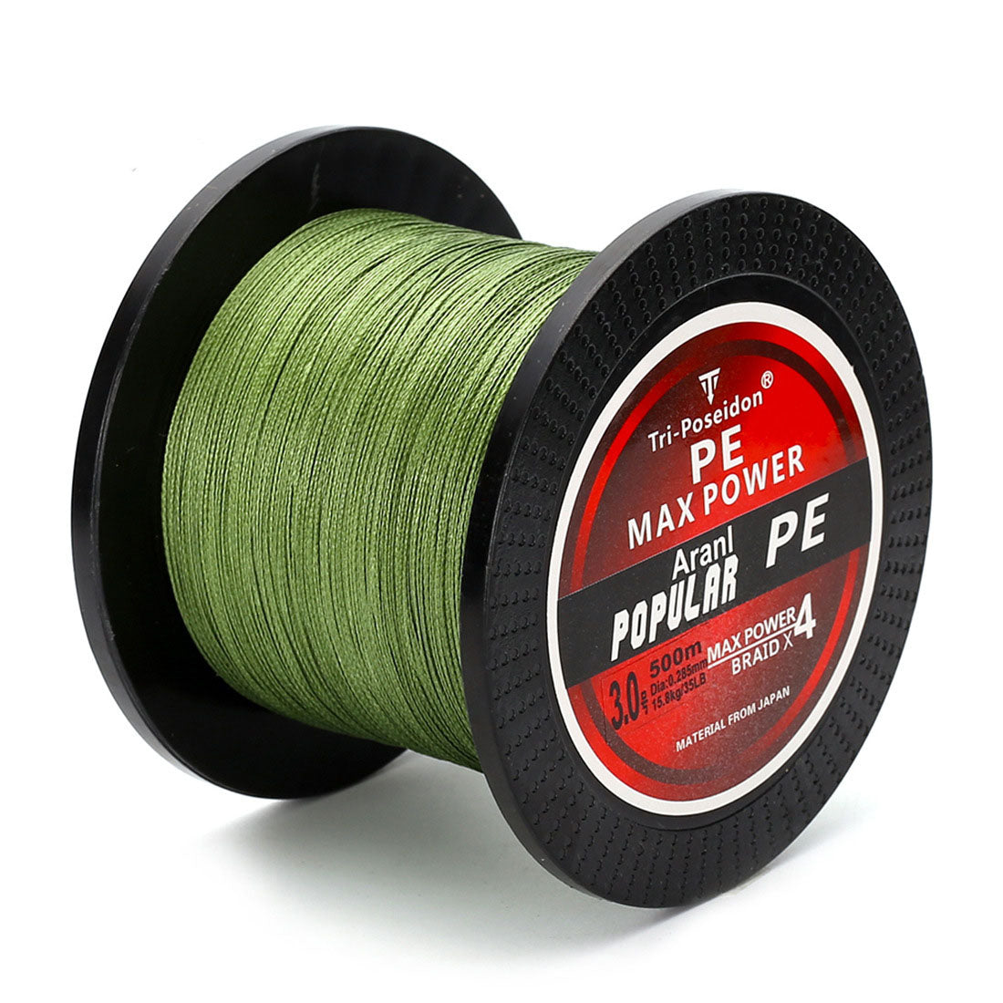 4-Strand Braided PE Fishing Line 300M – High Strength, Strong Pull & Ultra Durable Main Line
