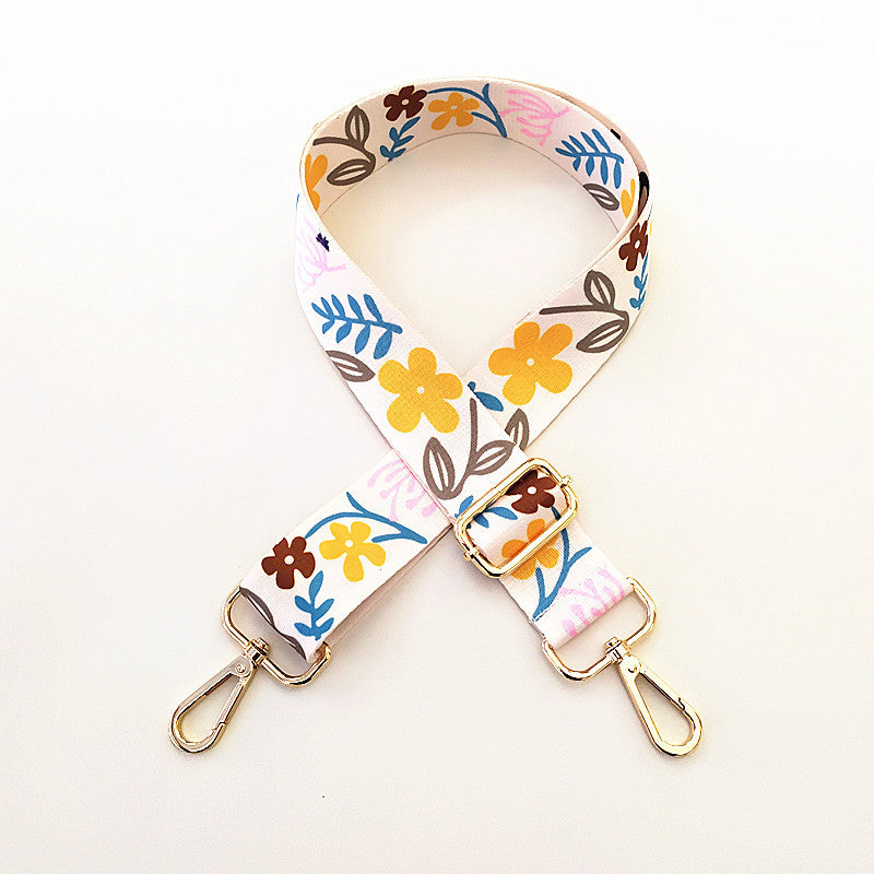 Colorful Wide Shoulder Straps Accessories for Stylish Purses