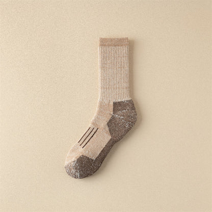Wool Blend Socks for Outdoor Winter and Daily Comfort Wear