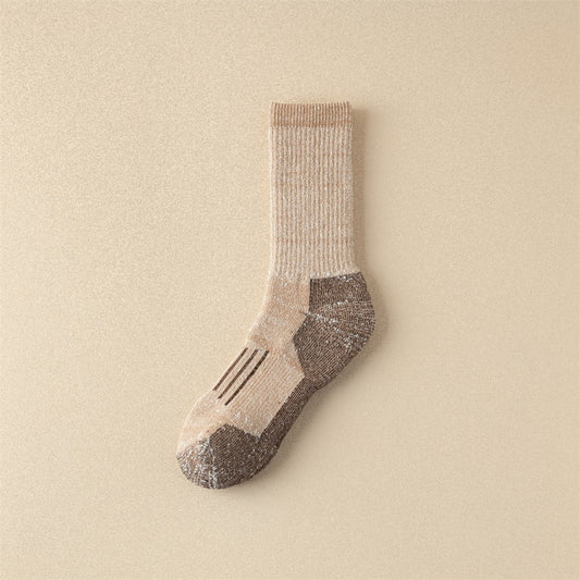 Wool Blend Socks for Outdoor Winter and Daily Comfort Wear