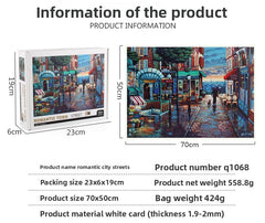 Q1068 romantic city streets 558.8g