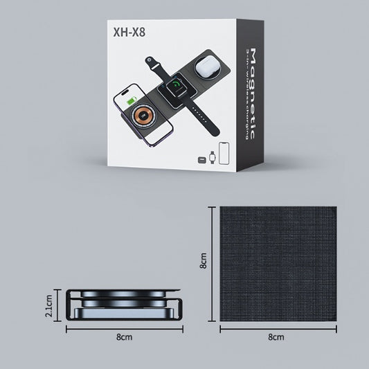 Buy 3 in 1 Magnetic Folding Wireless Charger for iPhone iWatch