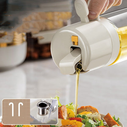 2 In 1 Oil Sprayer Bottle Olive Oil Dispenser for Cooking