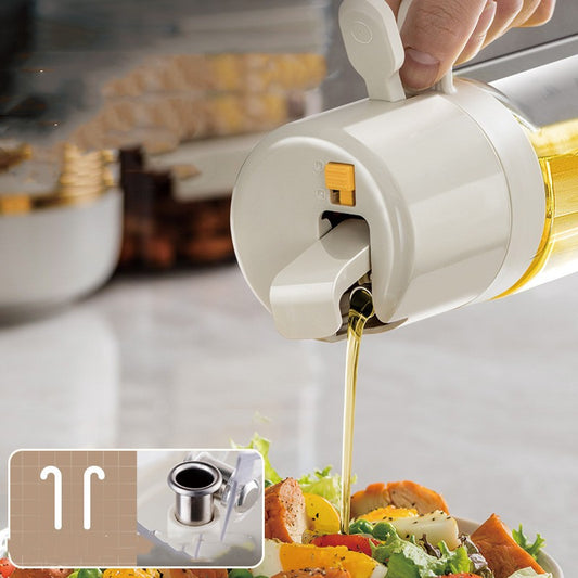 2 In 1 Oil Sprayer Bottle Olive Oil Dispenser for Cooking