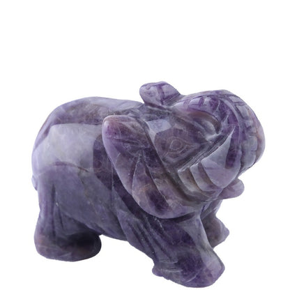 Natural Crystal - Figurine Rose Quartz, Amethyst Obsidian