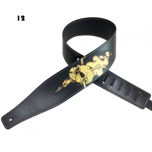 Buy Color Printing Folk Guitar Shoulder Strap Musical Accessory
