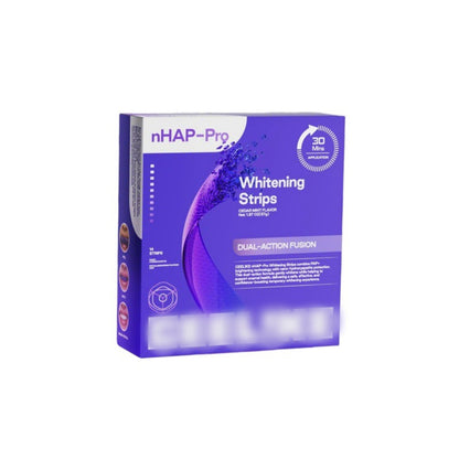 Purple Teeth Whitening Strips for Daily Teeth Cleaning Care