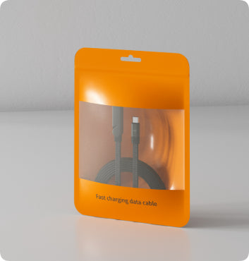 Foldable Bracket Data Cable – Fast Charging 2-in-1 Type-C Cable