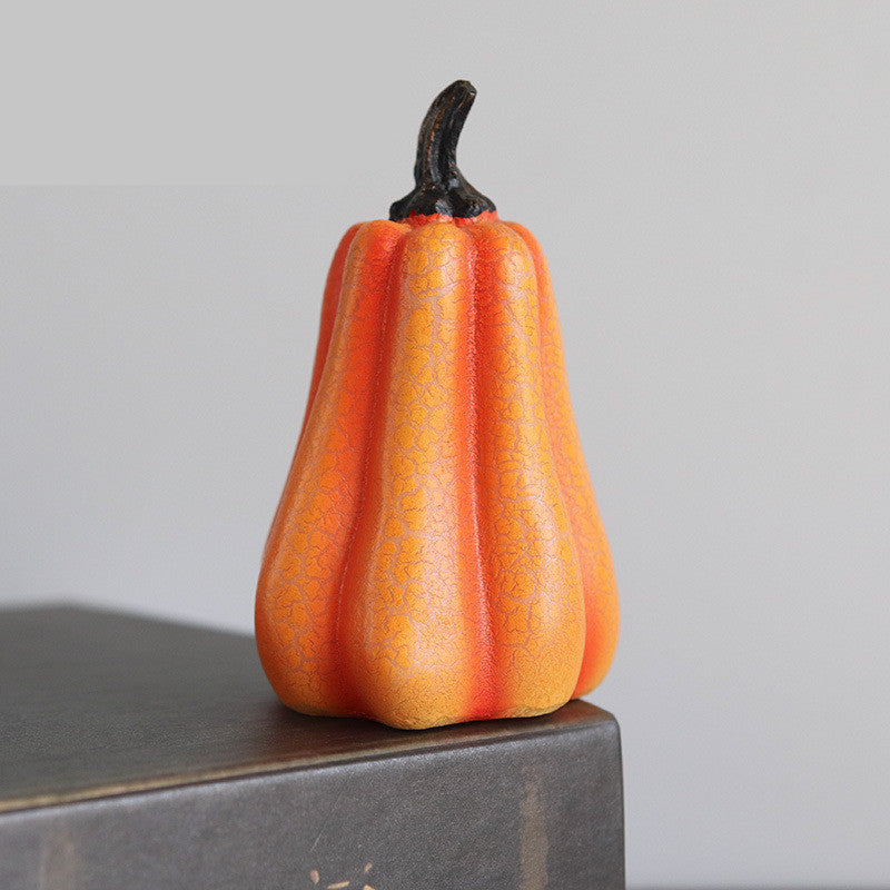 Buy Halloween LED Pumpkin Lantern Resin Candle Light Decor