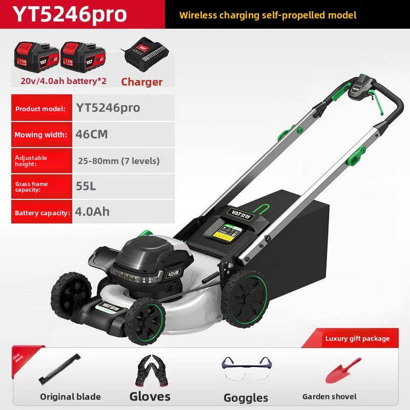 Electric Lawn Mower Garden Trimmer for Home Yard Care Use