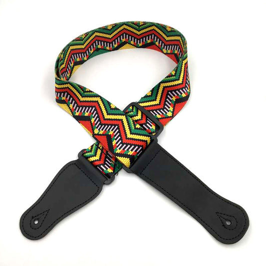 Widened Polyester Guitar Strap