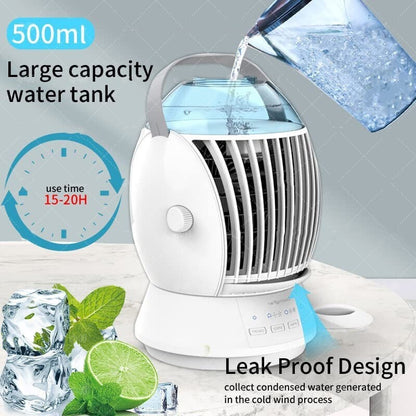 Portable Fog Fan Desktop Air Cooler for Home and Office