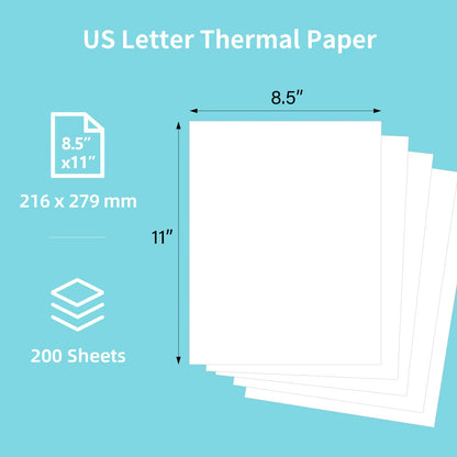 A4 Foldable Thermal Paper Roll