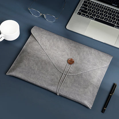 A4 Leather Document File Folder
