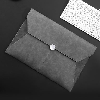 A4 Leather File Storage Bag