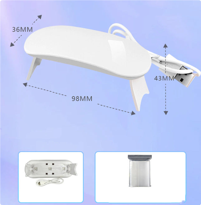 Buy Light Therapy Nail Machine USB LED Nail Lamp for Quick Curing