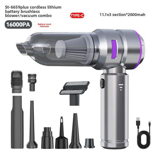 Cordless Car Vacuum Cleaner with Blowing Function Portable