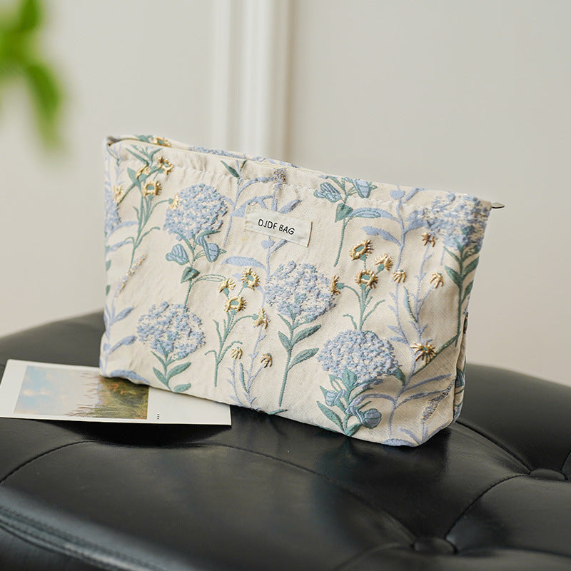Women's Portable Fashion Makeup Clutch Cosmetic Bag