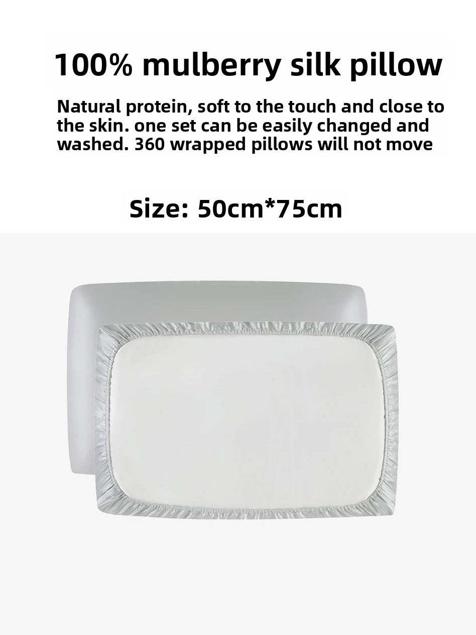 Mulberry Silk Pillowcase for Smooth Hair and Soft Skin Care