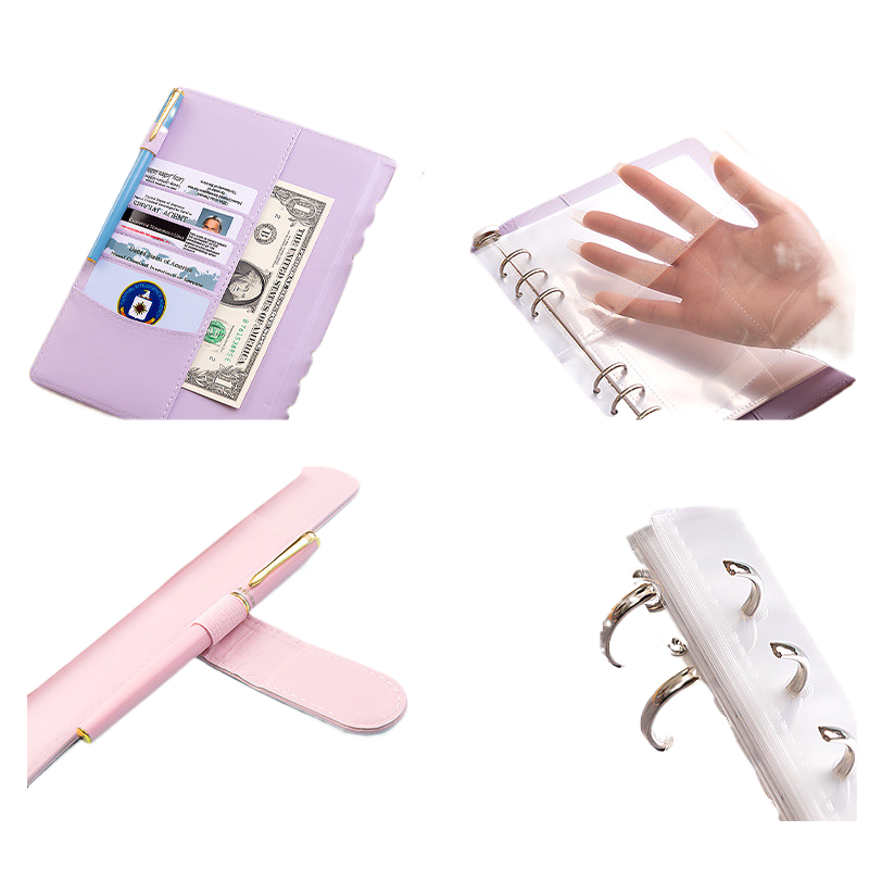 A5-sized loose-leaf journal