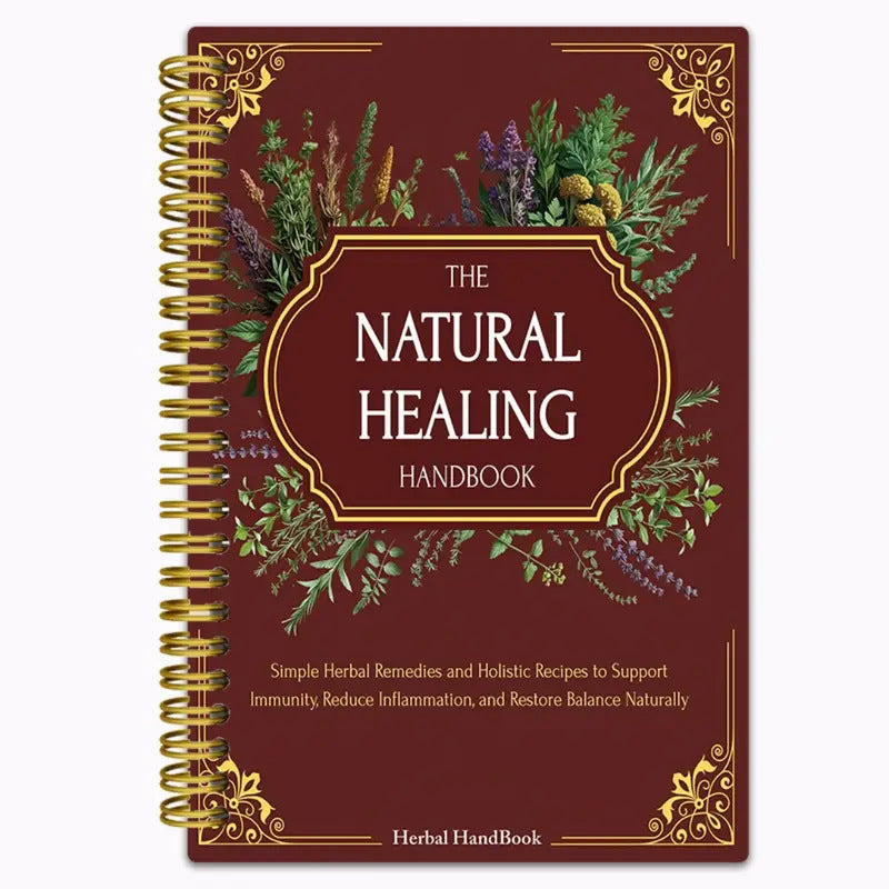 A5 Spiral Herbal Notebook