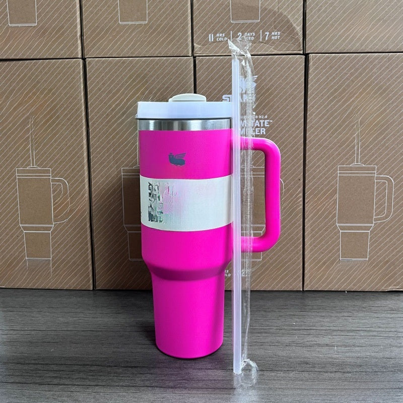 Stainless Steel Insulated Tumbler with Handle