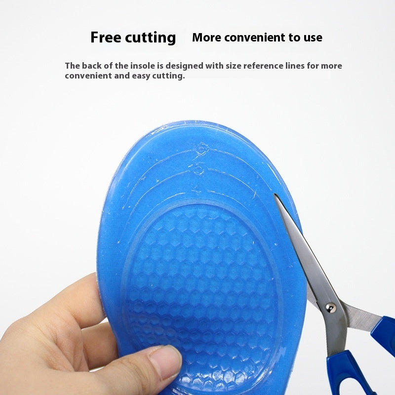 Unisex Sports Insoles with Shock Absorption & Comforts