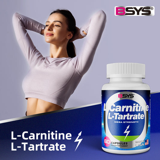 BSYS L-Carnitine L-Tartrate 60's for Exercise and Vitality
