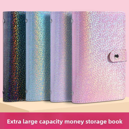 A6 PU Money Saving Storage Book