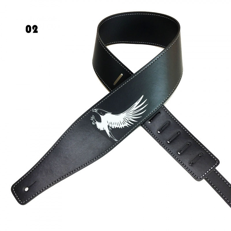 Buy Color Printing Folk Guitar Shoulder Strap Musical Accessory