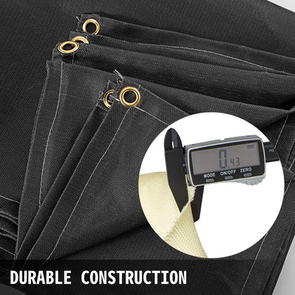 Welding Blanket 243.8x304.8cm Fiberglass Fire Retardant
