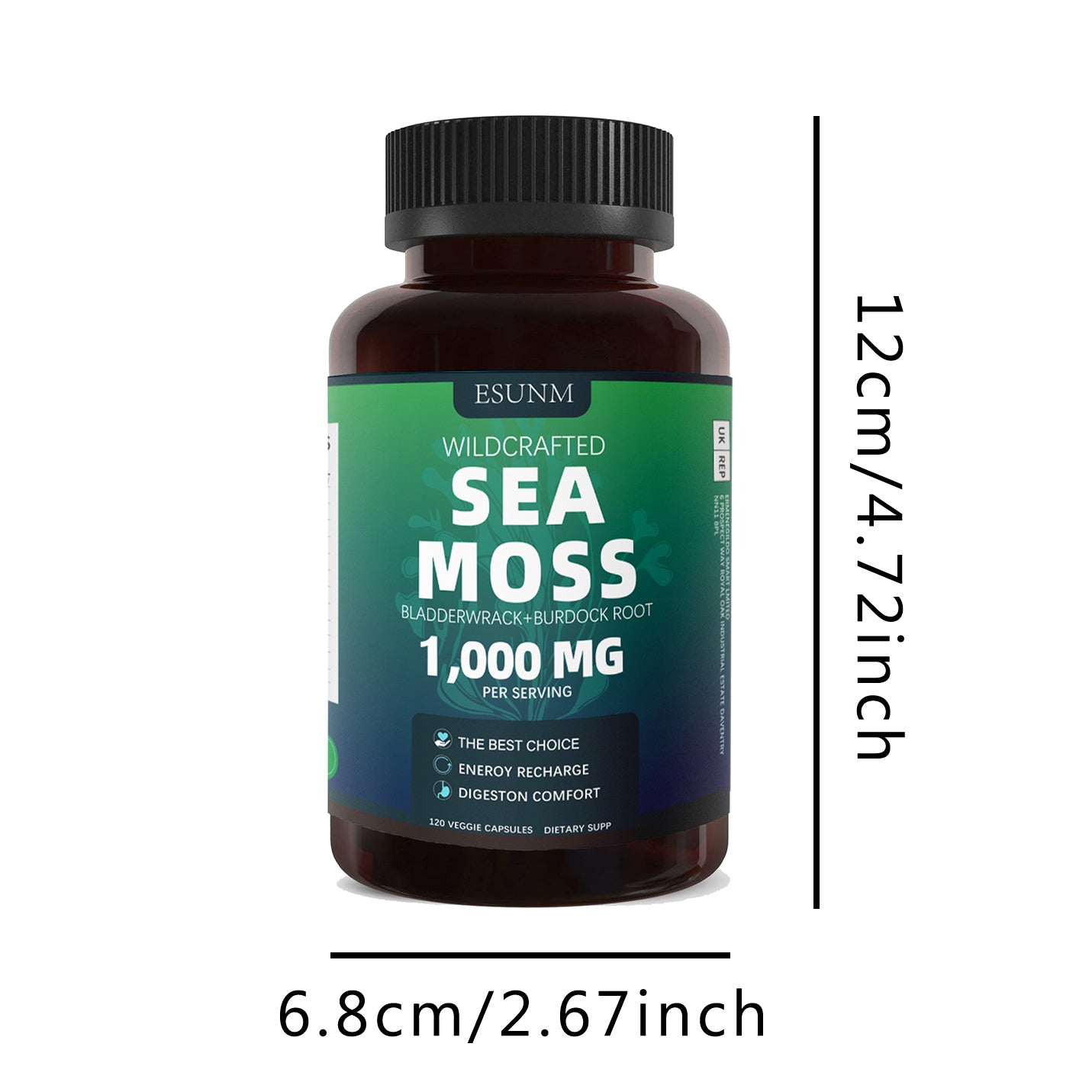 Seaweed Compound Vitamin Capsules for Daily Health Support