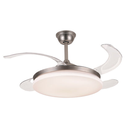 Integrated Ceiling Fan with Light for Bedroom and Living Room