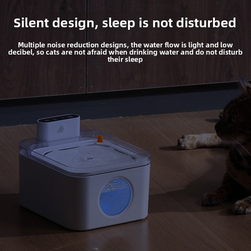 Pet Cat Water Fountain for Fresh Filtered Drinking Water